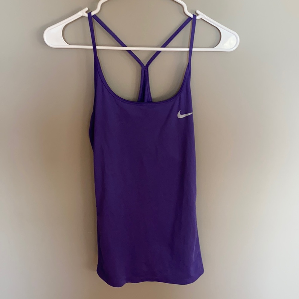 Purple Nike Running Tank